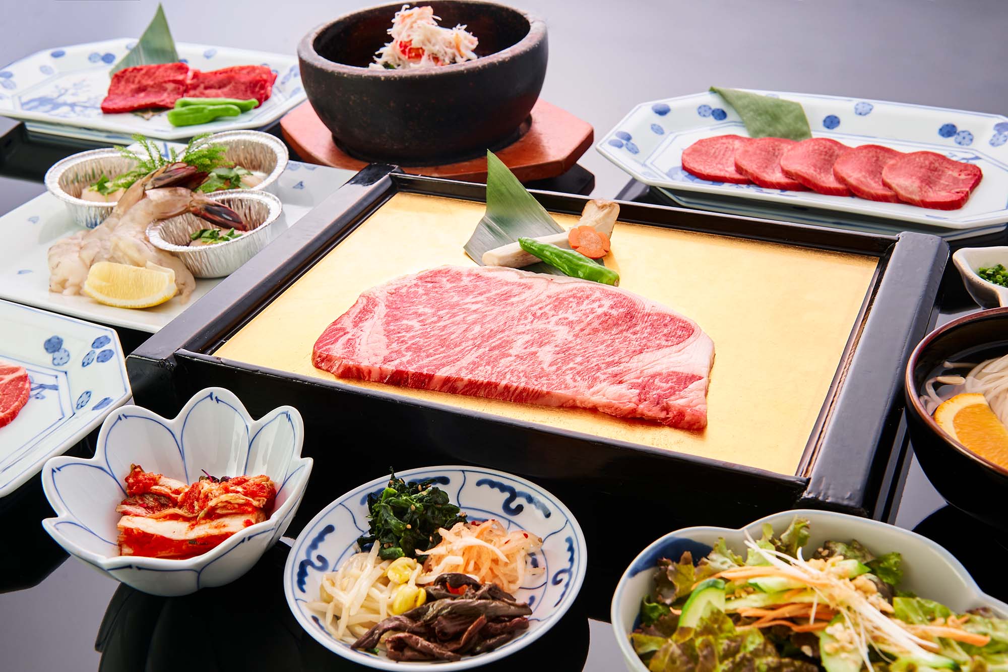 All-you-can-eat BBQ／ BBQ& Shabu-shabu／ BBQ& Suki-yaki（with all-you-can-drink）120 minutes